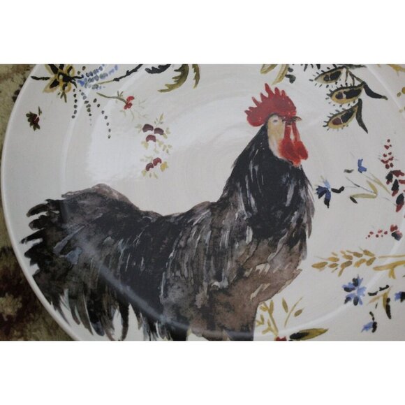 WILLIAMS-SONOMA ROOSTER FRANCAIS Chop Plate Marc Lacaze 2008 - Picture 3 of 4